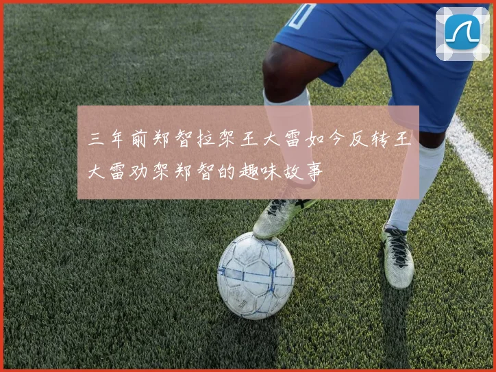 三年前郑智拉架王大雷如今反转王大雷劝架郑智的趣味故事